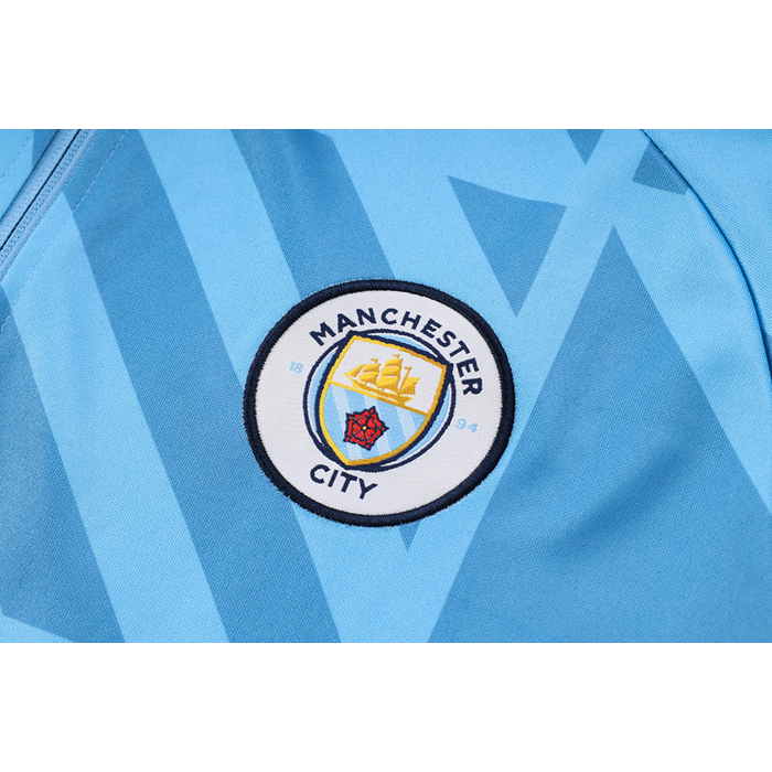 Chaqueta del Manchester City 22-23 Azul Claro - Haga un click en la imagen para cerrar